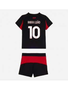 AC Milan Rafael Leao #10 Replika Hemmakläder Barn 2025-26 Kortärmad (+ byxor)